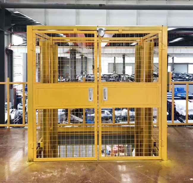 黄石智能导轨式升降机亮相